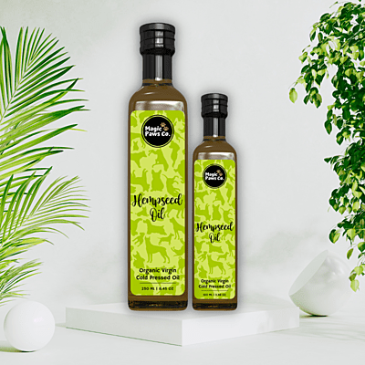Organic Virgin Cold Pressed Hempseed Oil